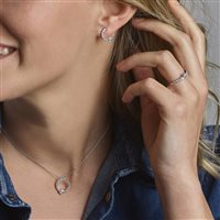 Collana Valentina Callegher Donna in Oro Diamante 0.25 Ct 11176S - 11176S